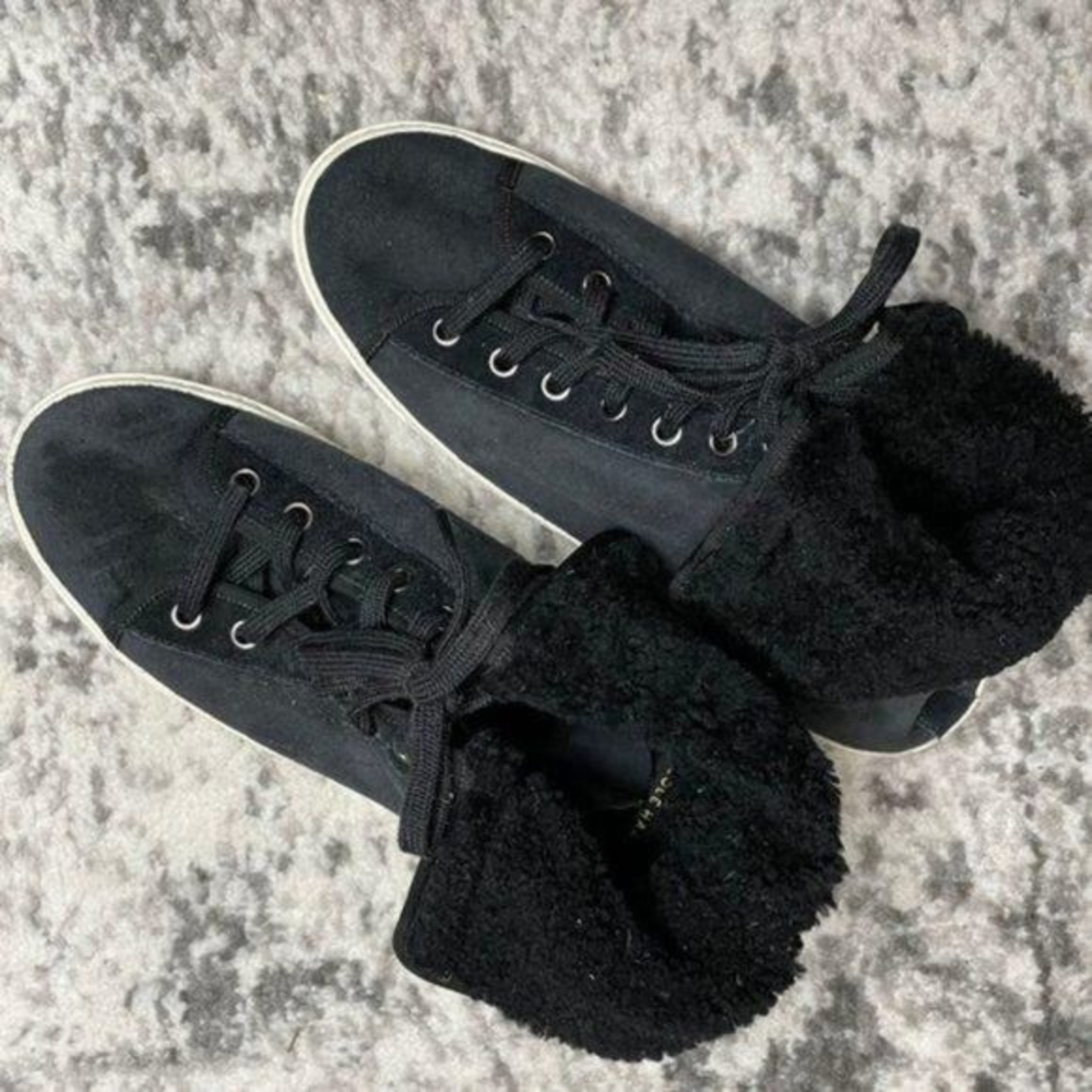 Cole Haan Black Women's Sneakers with Cozy Lining